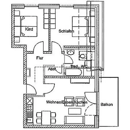 Altes Wasserwerk App 13 Apartament